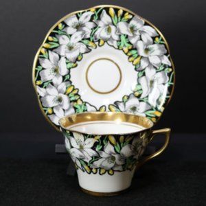 Rosina China Teacup and Saucer 4860